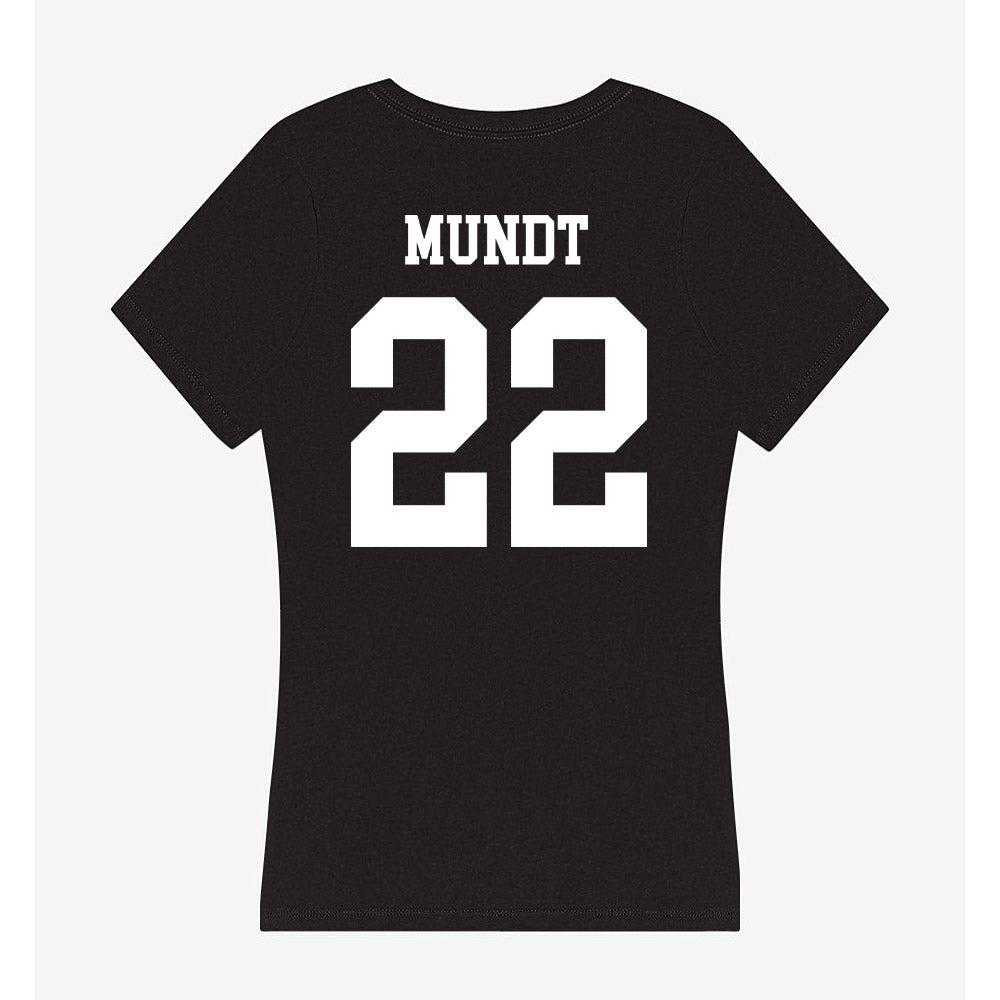 NSU - NCAA Baseball : Christian Mundt - Women's V-Neck T-Shirt-1