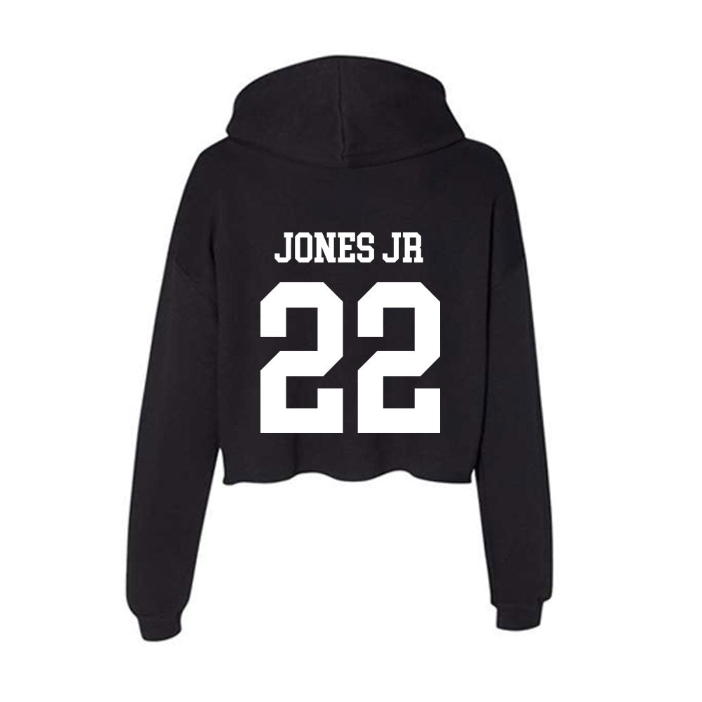 NSU - NCAA Football : Lorenzo Jones Jr - Women's Crop Fleece Hoodie-1