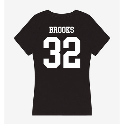 NSU - NCAA Women's Soccer : Greta Brooks - Women's V-Neck T-Shirt-1