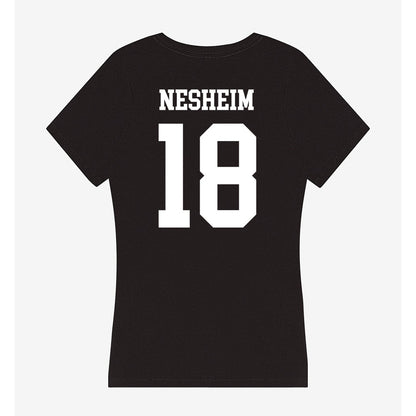 NSU - NCAA Women's Volleyball : Linnea Nesheim - Women's V-Neck T-Shirt-1