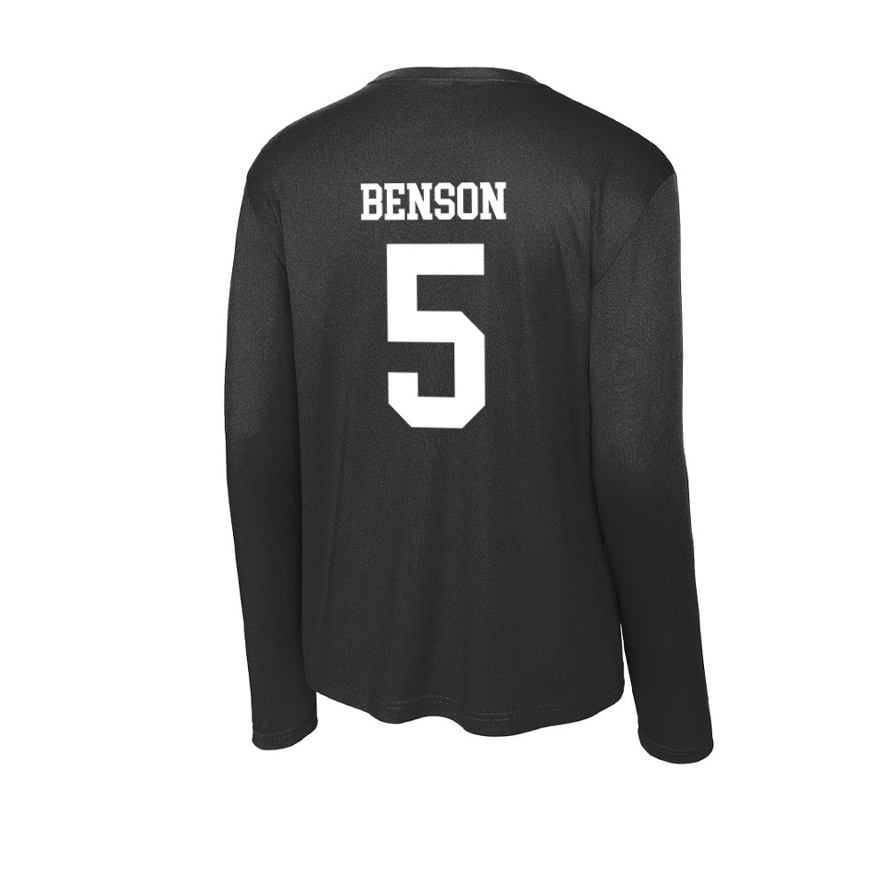 NSU - NCAA Baseball : Drew Benson - Activewear Long Sleeve T-Shirt-1