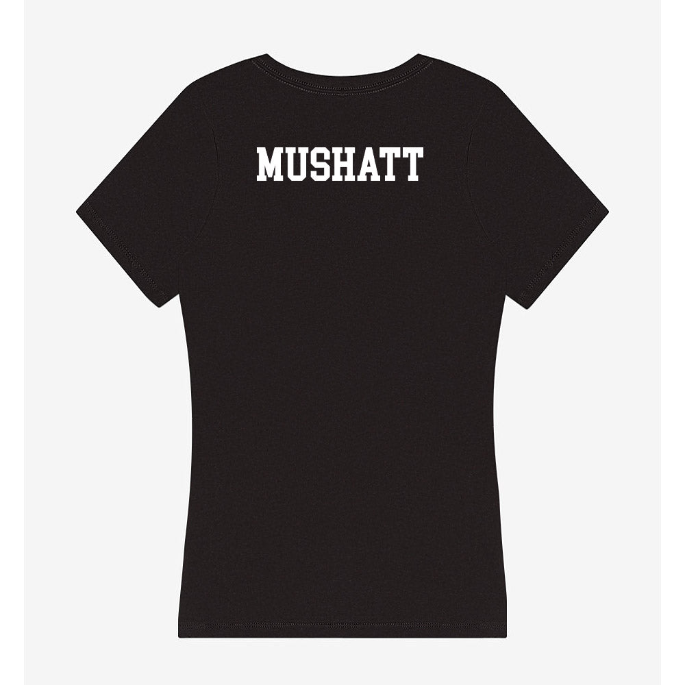 NSU - NCAA Women's Track & Field : Brooke Mushatt - Women's V-Neck T-Shirt-1