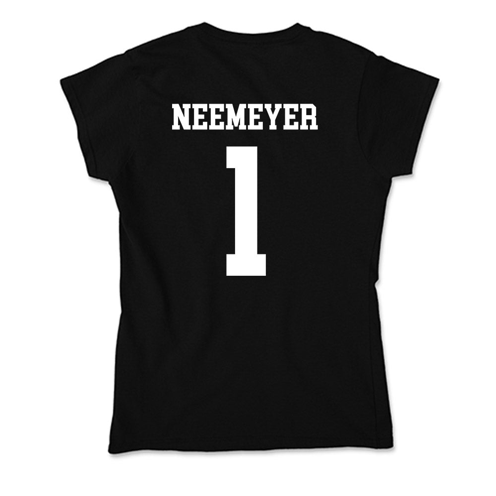 NSU - NCAA Women's Soccer : Ilee Neemeyer - Soft Style Women’s T-Shirt-1