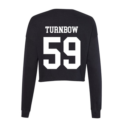 NSU - NCAA Football : Kaydn Turnbow - Women's Cropped Crew Fleece-1