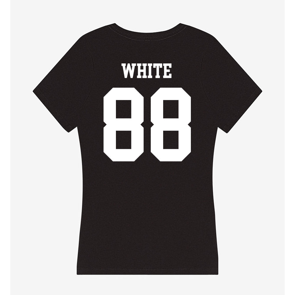 NSU - NCAA Football : Cooper White - Women's V-Neck T-Shirt-1