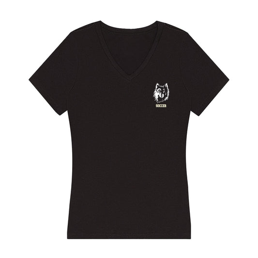 NSU - NCAA Women's Soccer : Deshani Peters - Women's V-Neck T-Shirt-0