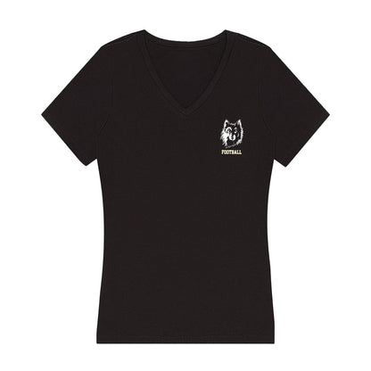 NSU - NCAA Football : Jake Merchlewitz - Women's V-Neck T-Shirt-0