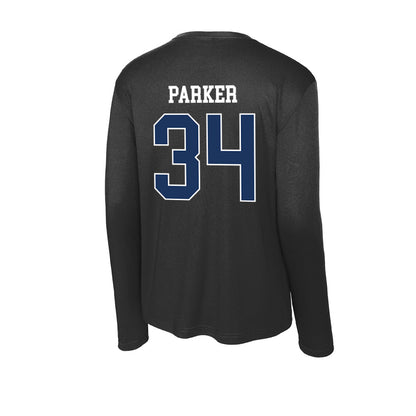 Monmouth - NCAA Men's Lacrosse : Landon Parker - Activewear Long Sleeve T-Shirt-1