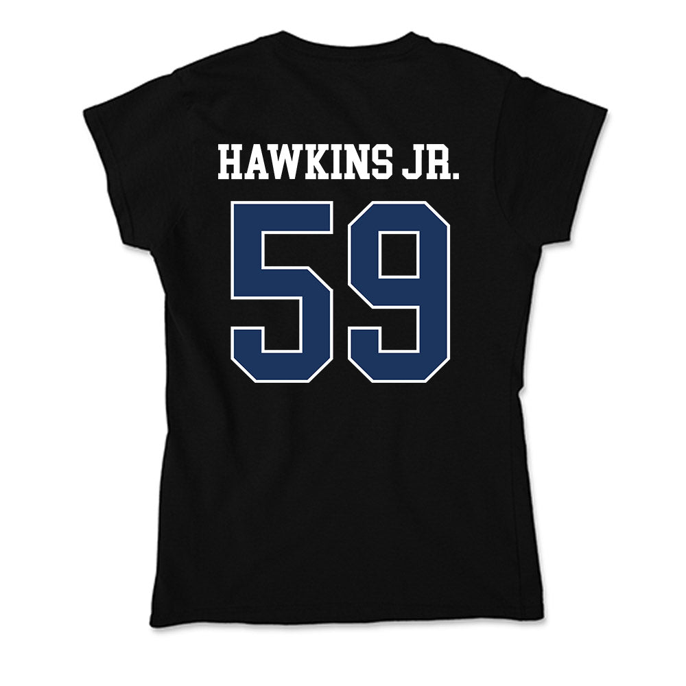 Monmouth - NCAA Football : Adrian Hawkins Jr. - Soft Style Women’s T-Shirt-1