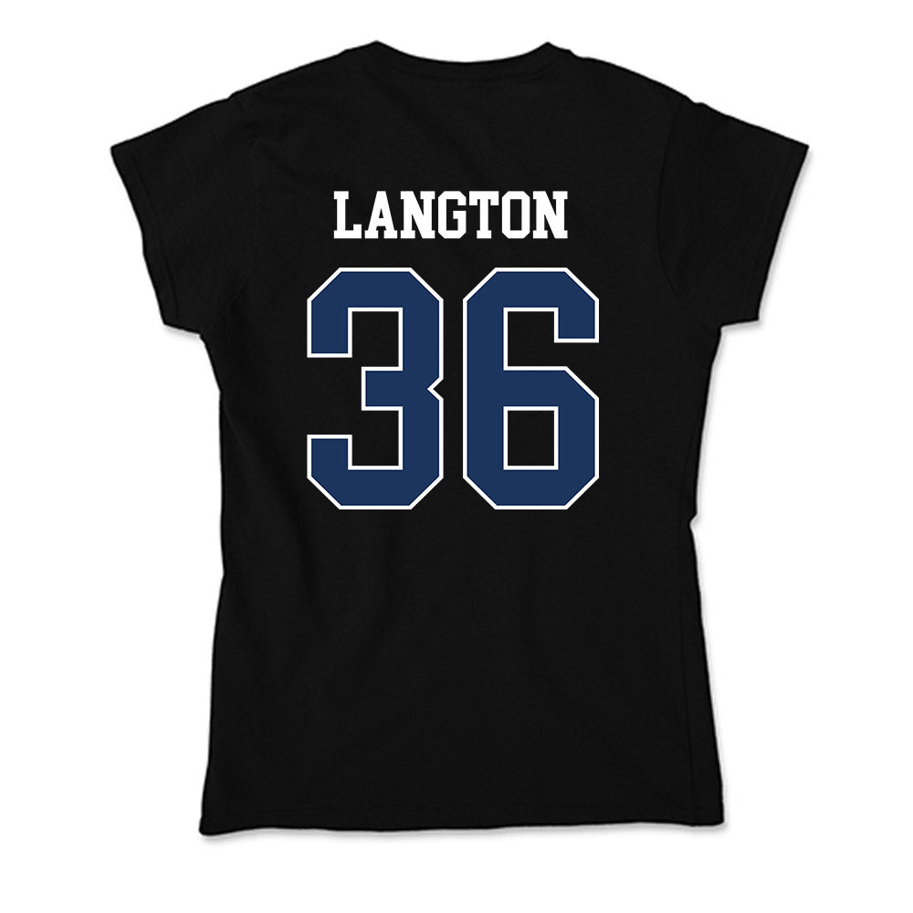 Monmouth - NCAA Football : Steven Langton - Soft Style Women’s T-Shirt-1
