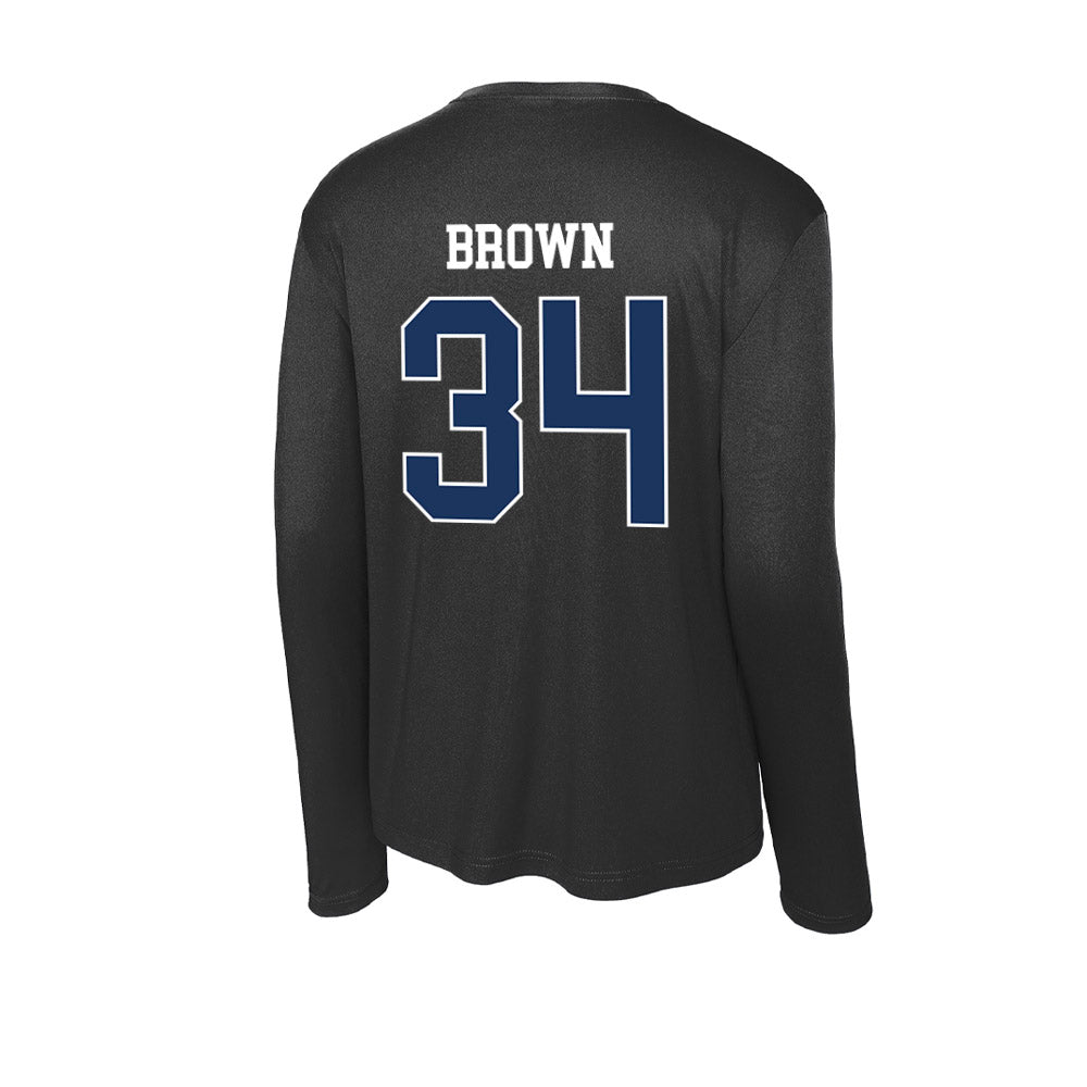 Monmouth - NCAA Football : Anthony brown - Activewear Long Sleeve T-Shirt-1