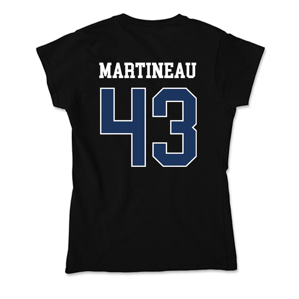 Monmouth - NCAA Men's Lacrosse : Lance Martineau - Soft Style Women’s T-Shirt-1