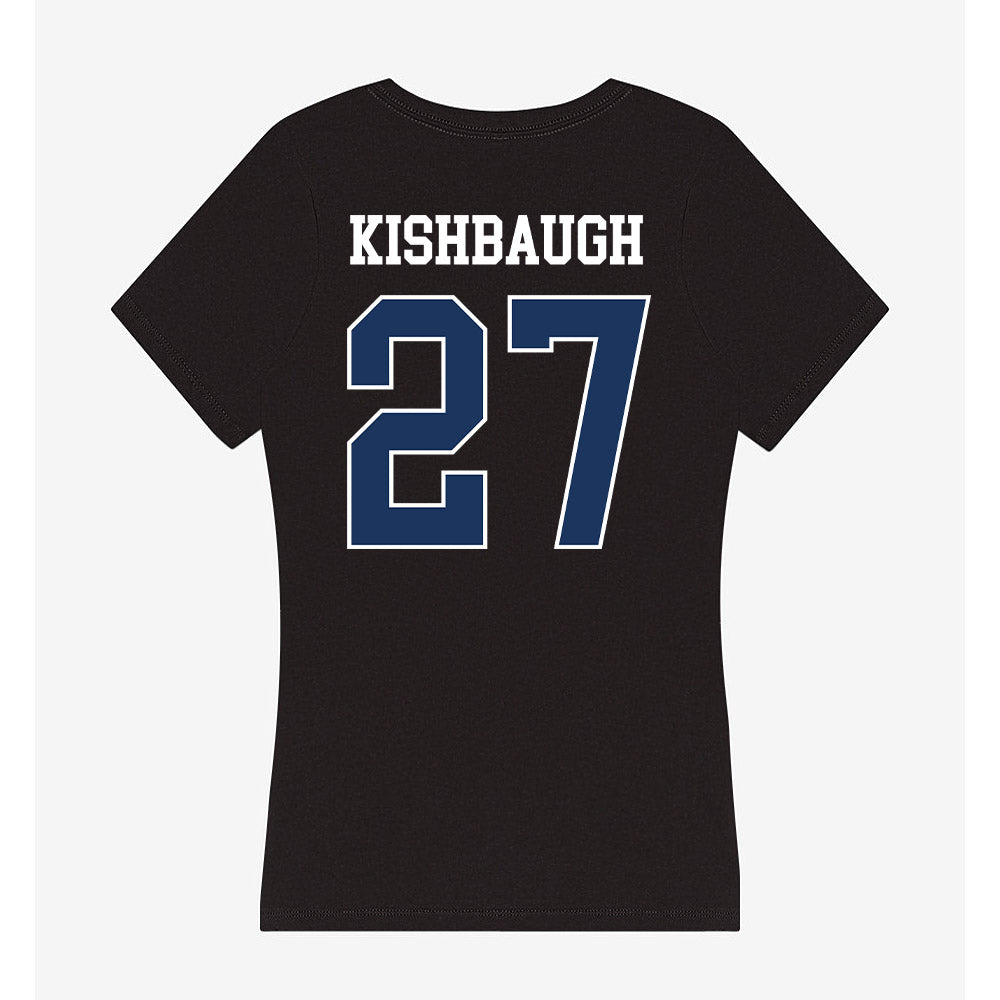 Monmouth - NCAA Football : Spencer Kishbaugh - Women's V-Neck T-Shirt-1