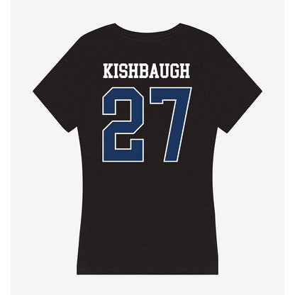 Monmouth - NCAA Football : Spencer Kishbaugh - Women's V-Neck T-Shirt-1