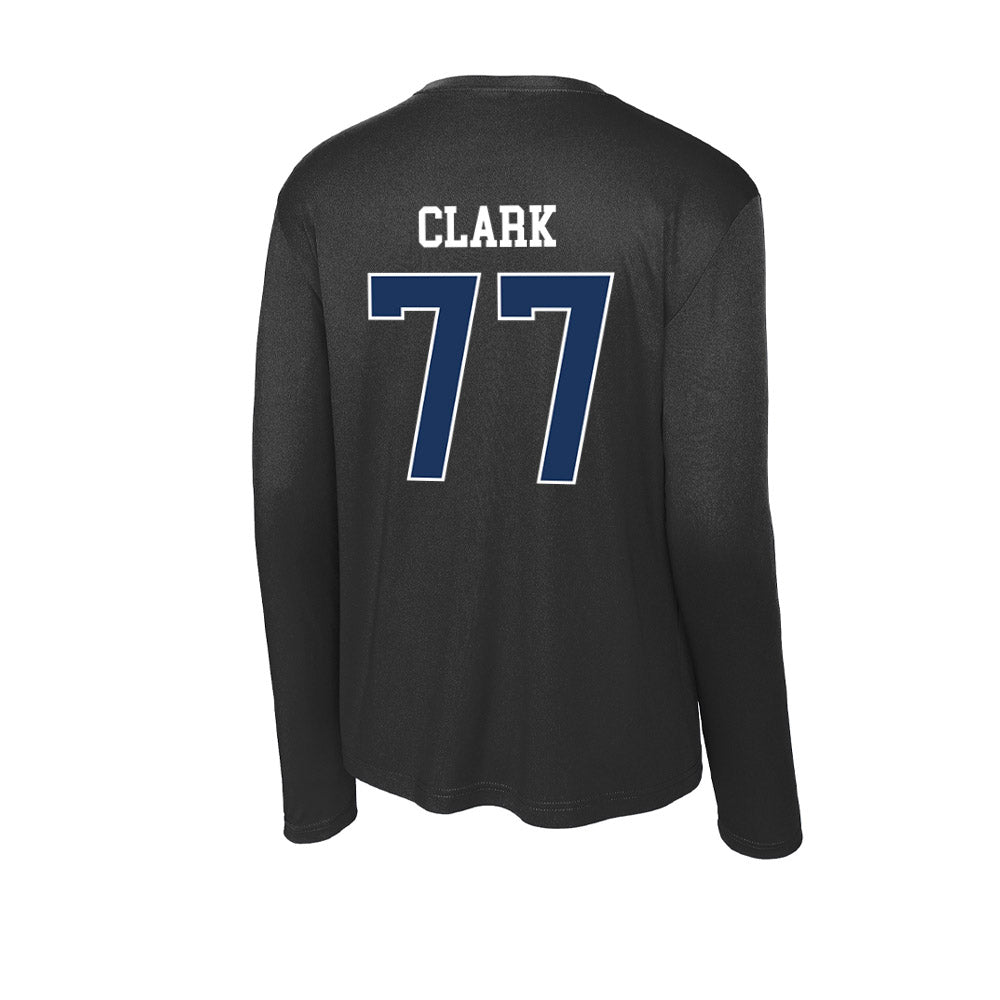 Monmouth - NCAA Men's Lacrosse : Greg Clark - Activewear Long Sleeve T-Shirt-1