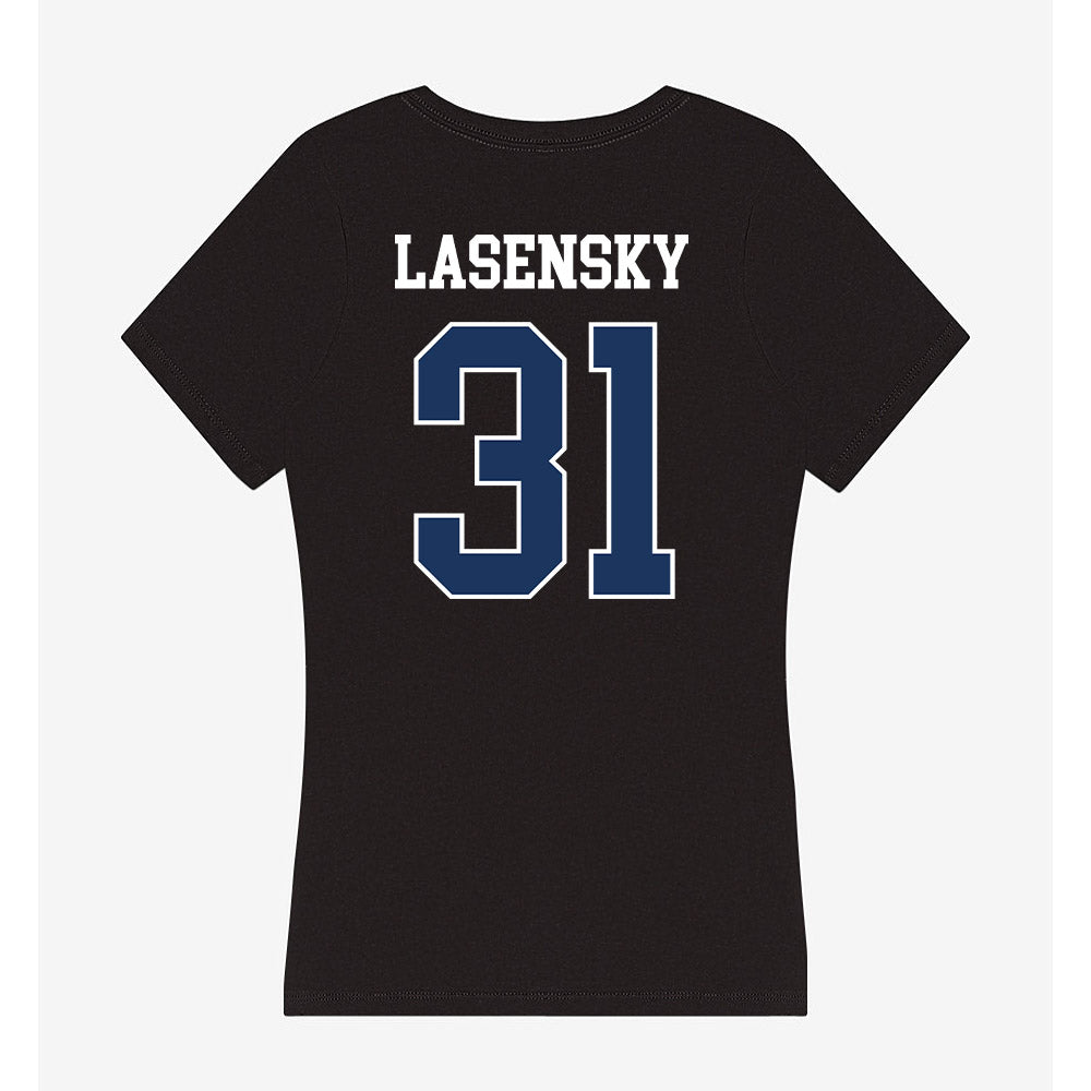 Monmouth - NCAA Men's Lacrosse : Brayden Lasensky - Women's V-Neck T-Shirt-1