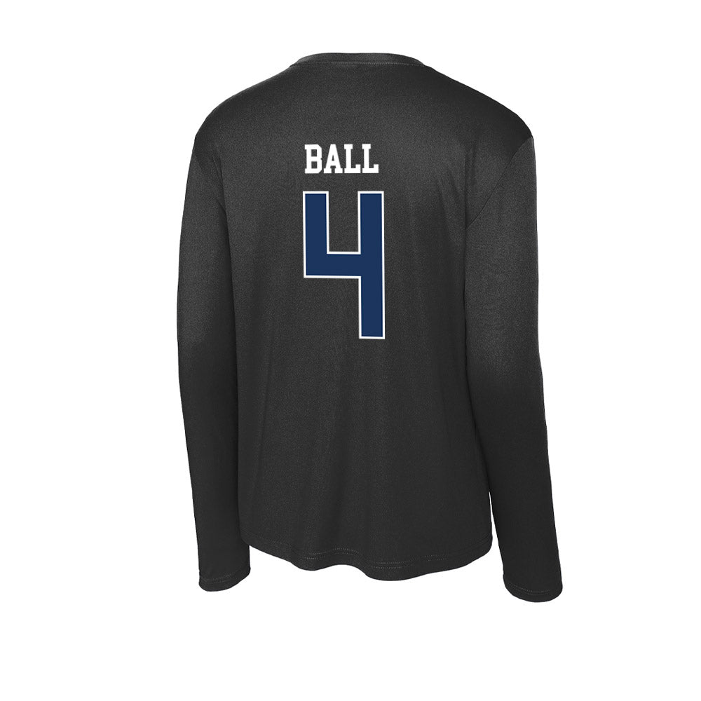 Monmouth - NCAA Men's Basketball : Andrew Ball - Activewear Long Sleeve T-Shirt-1