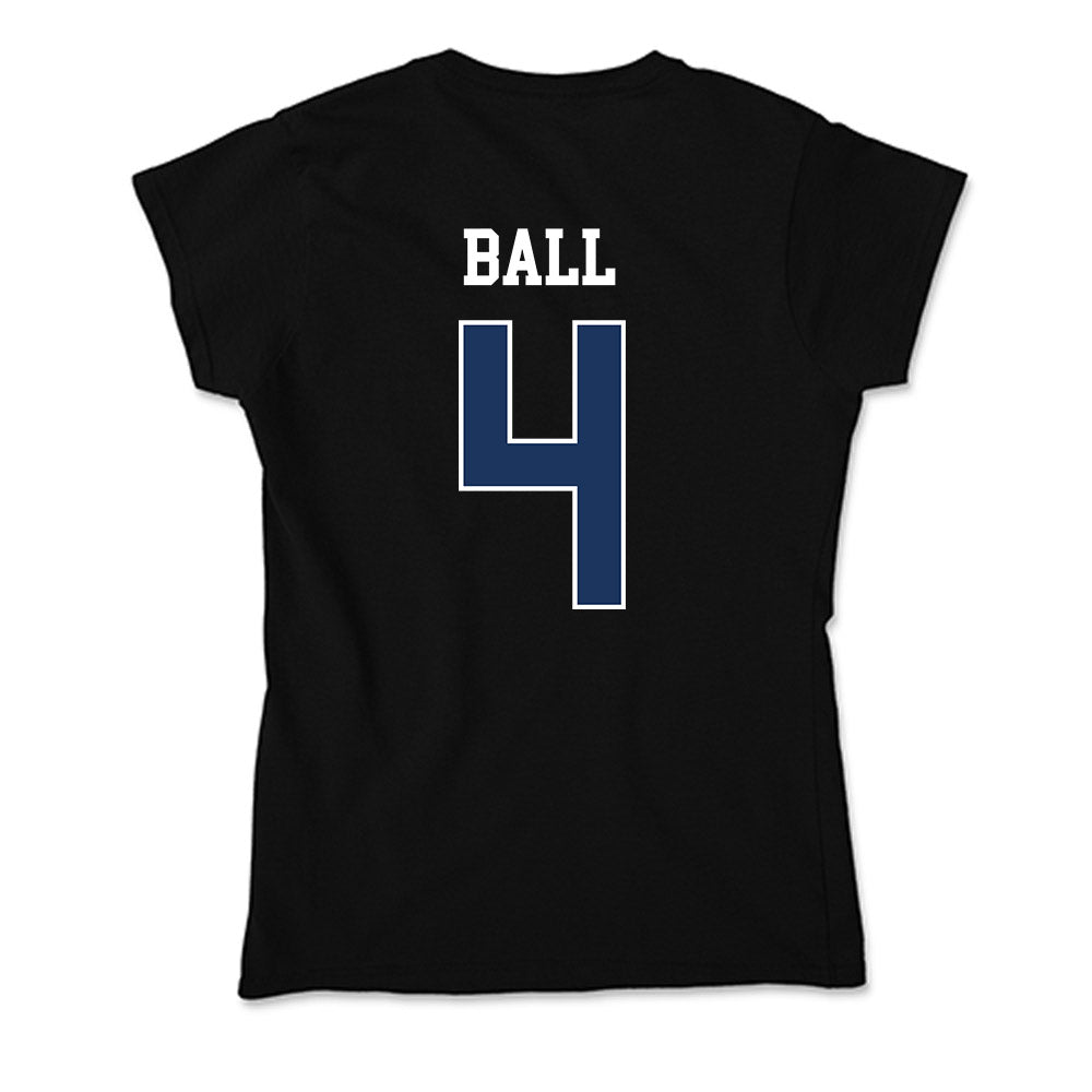 Monmouth - NCAA Men's Basketball : Andrew Ball - Soft Style Women’s T-Shirt-1