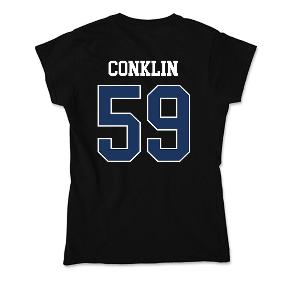 Monmouth - NCAA Football : Andrew Conklin - Soft Style Women’s T-Shirt-1