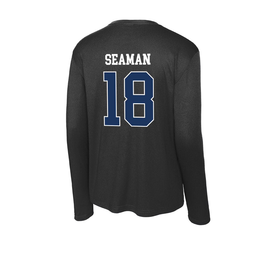 Monmouth - NCAA Men's Lacrosse : Gavin Seaman - Activewear Long Sleeve T-Shirt-1