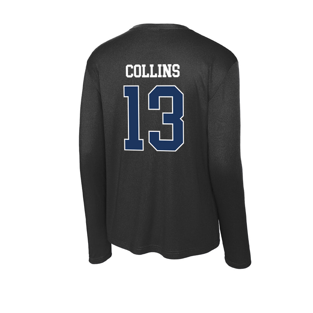 Monmouth - NCAA Men's Basketball : Jack Collins - Activewear Long Sleeve T-Shirt-1
