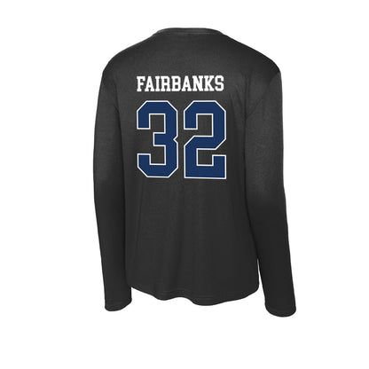 Monmouth - NCAA Men's Lacrosse : Chase Fairbanks - Activewear Long Sleeve T-Shirt-1