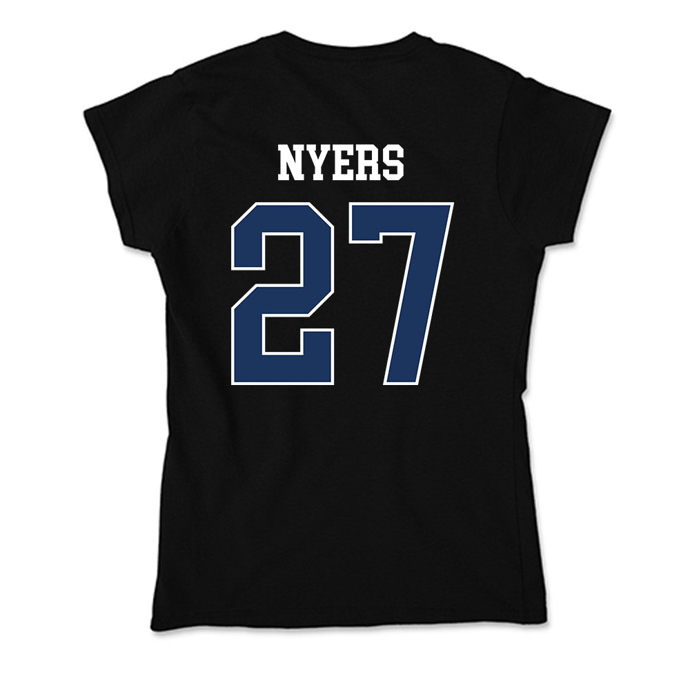 Monmouth - NCAA Football : Justin Nyers - Soft Style Women’s T-Shirt-1