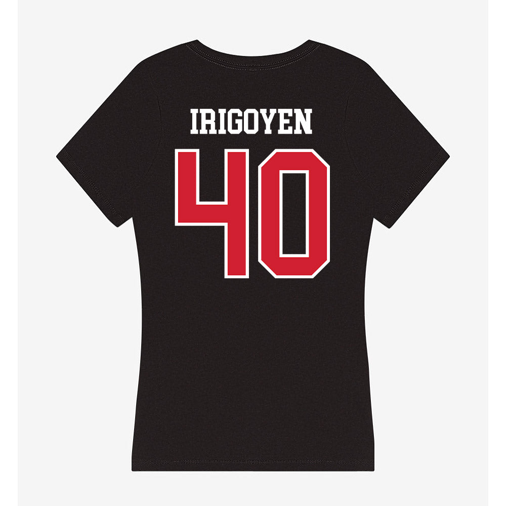 Fresno State - NCAA Softball : Taryn Irigoyen - Women's V-Neck T-Shirt-1