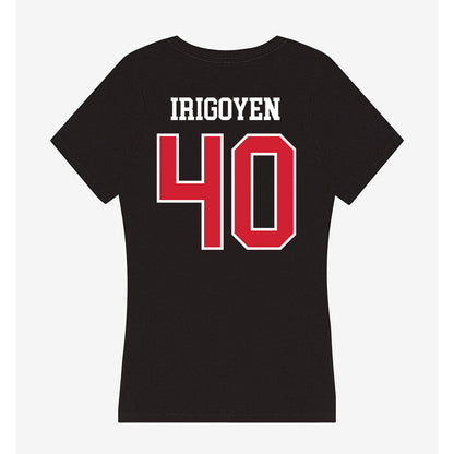 Fresno State - NCAA Softball : Taryn Irigoyen - Women's V-Neck T-Shirt-1