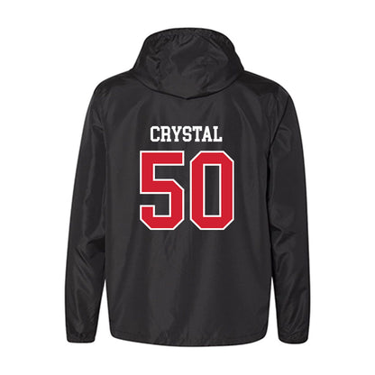 Fresno State - NCAA Baseball : Douglas Crystal - Windbreaker-1