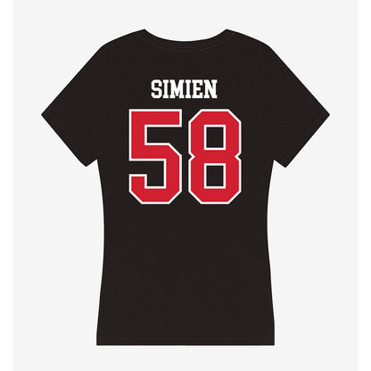 Fresno State - NCAA Football : Marcus Simien - Women's V-Neck T-Shirt-1