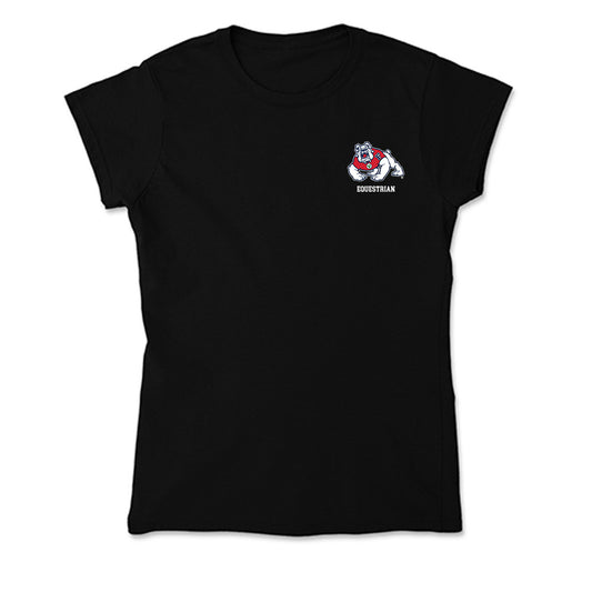 Fresno State - NCAA Equestrian : Emma Hanson - Soft Style Women’s T-Shirt-0