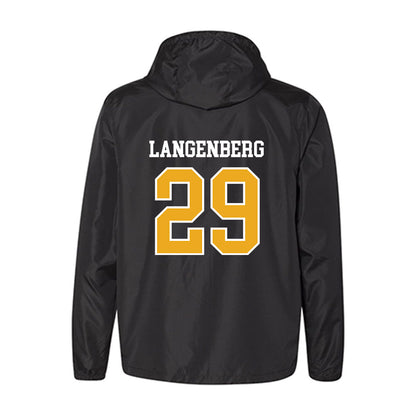 Northern Iowa - NCAA Football : Tucker Langenberg - Windbreaker-1