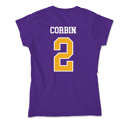 Northern Iowa - NCAA Women's Basketball : Kaylee Corbin - Soft Style Women’s T-Shirt-1
