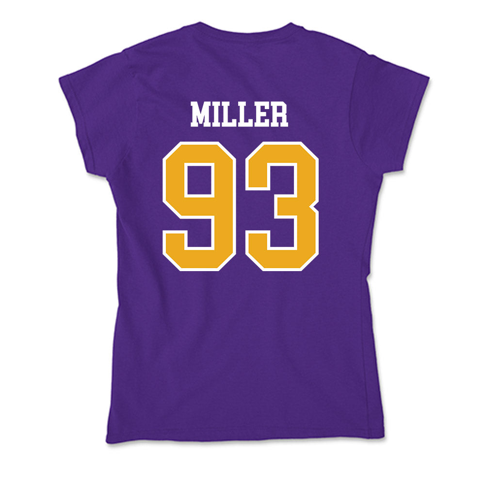 Northern Iowa - NCAA Football : Aidan Miller - Soft Style Women’s T-Shirt-1