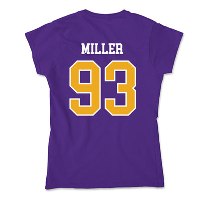 Northern Iowa - NCAA Football : Aidan Miller - Soft Style Women’s T-Shirt-1
