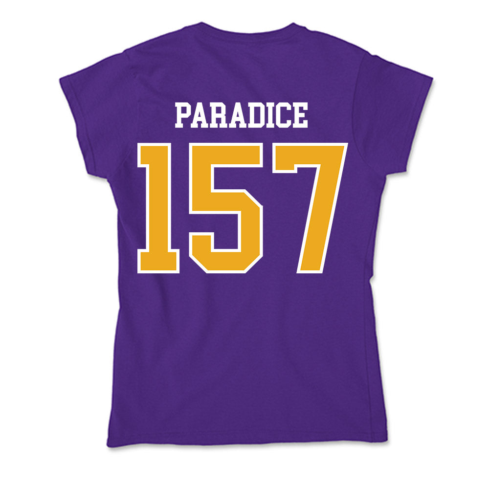 Northern Iowa - NCAA Wrestling : Austin Paradice - Soft Style Women’s T-Shirt-1