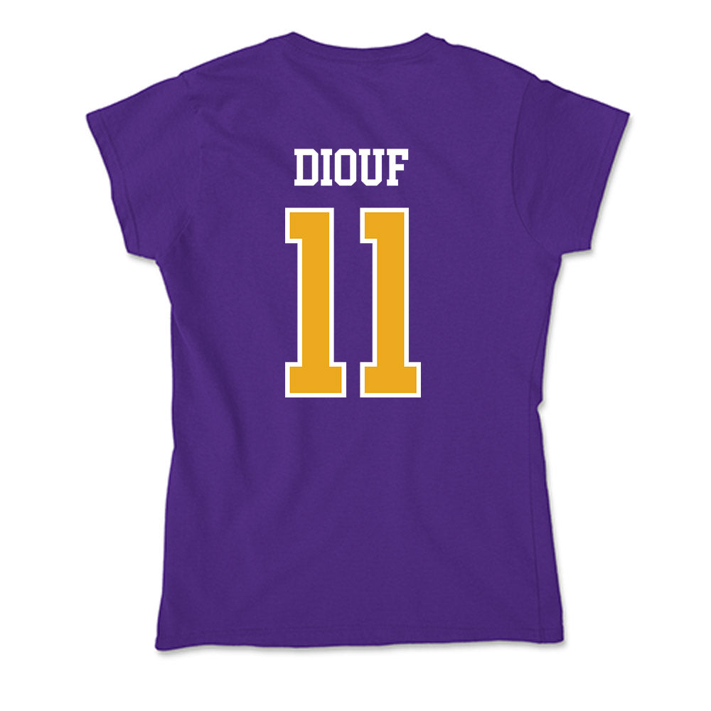 Northern Iowa - NCAA Men's Basketball : Ismael Diouf - Soft Style Women’s T-Shirt-1