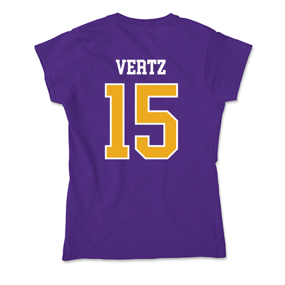 Northern Iowa - NCAA Softball : Morgan Vertz - Soft Style Women’s T-Shirt-1