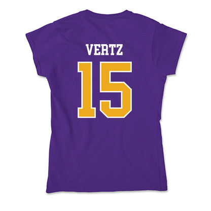 Northern Iowa - NCAA Softball : Morgan Vertz - Soft Style Women’s T-Shirt-1