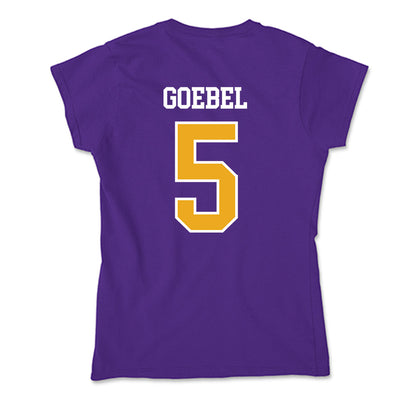 Northern Iowa - NCAA Women's Basketball : Ryley Goebel - Soft Style Women’s T-Shirt-1