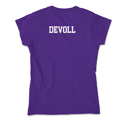 Northern Iowa - NCAA Women's Swimming & Diving : Natalie DeVoll - Soft Style Women’s T-Shirt-1