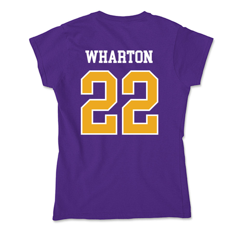 Northern Iowa - NCAA Women's Basketball : Taryn Wharton - Soft Style Women’s T-Shirt-1