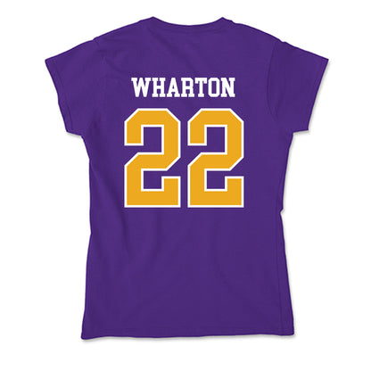 Northern Iowa - NCAA Women's Basketball : Taryn Wharton - Soft Style Women’s T-Shirt-1