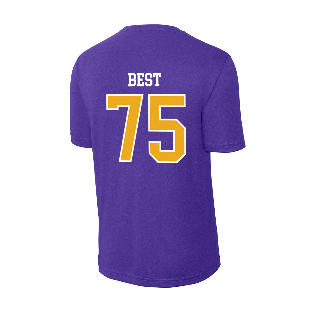Northern Iowa - NCAA Football : Connor Best - Activewear T-Shirt-1