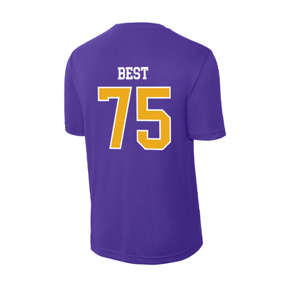 Northern Iowa - NCAA Football : Connor Best - Activewear T-Shirt-1