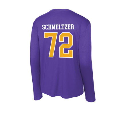 Northern Iowa - NCAA Football : Max Schmeltzer - Activewear Long Sleeve T-Shirt-1