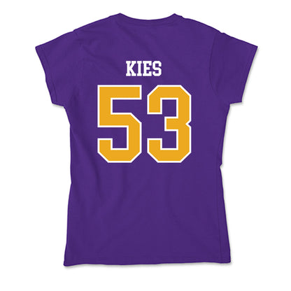 Northern Iowa - NCAA Football : Jarrett Kies - Soft Style Women’s T-Shirt-1