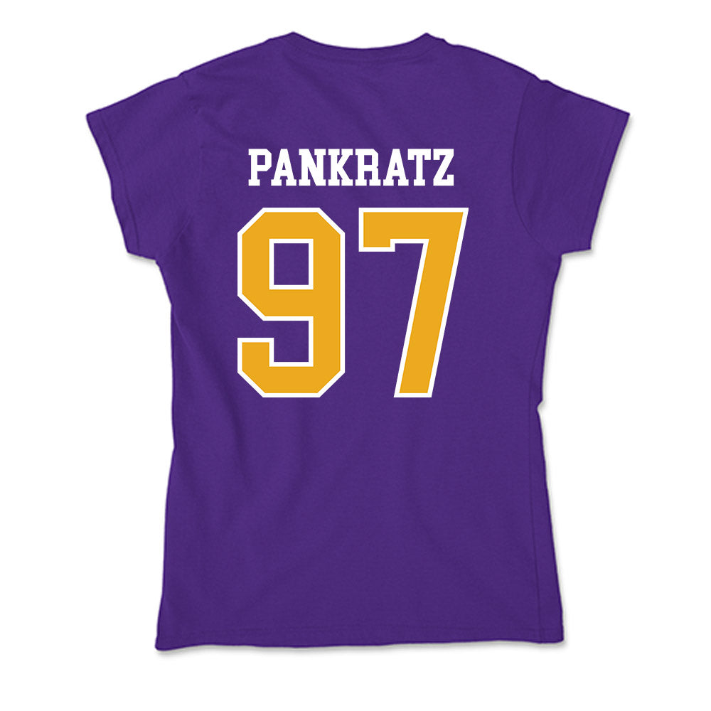 Northern Iowa - NCAA Football : Blake Pankratz - Soft Style Women’s T-Shirt-1