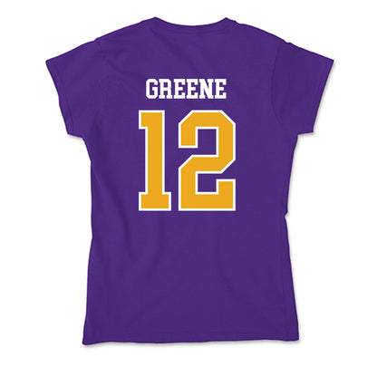 Northern Iowa - NCAA Women's Basketball : Anna Greene - Soft Style Women’s T-Shirt-1